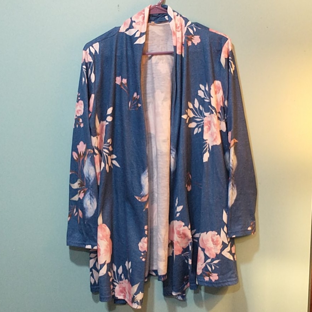 Floral cardigan